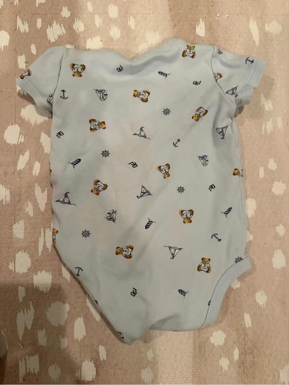Ralph Lauren baby kimono-style bodysuit in size 9 months